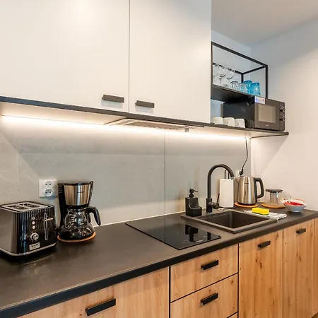 Apartmán Loft Marine Port Basen & Sauny & Fitness Nielimitowany Dostep